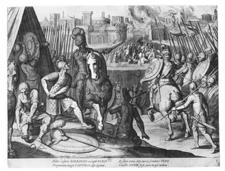 Charles III, duc de Bourbon au sac de Rome en 1527